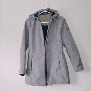 Beaver Canoe Mid Length Water Resistant Fall/Spring Jacket, size XXL